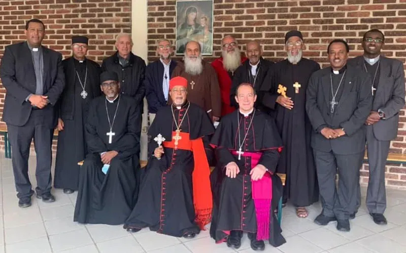 Les membres de la Conférence des évêques catholiques d'Éthiopie (CBCE). Crédit : CBCE / 