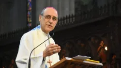 Le cardinal élu Víctor Manuel Fernández a été nommé par le pape François le 1er juillet 2023 pour devenir le prochain préfet du Dicastère pour la doctrine de la foi. | Credit : Courtesy of Archdiocese of La Plata / 