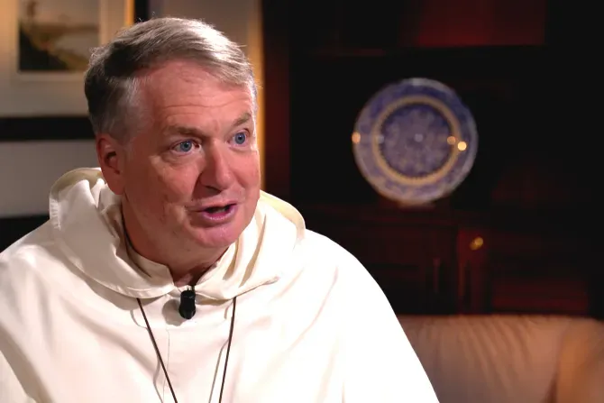 Mgr Anthony Fisher, archevêque de Sydney, a parlé à EWTN à l'occasion du Synode sur la synodalité. | Crédit : EWTN News