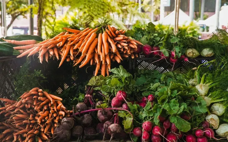 Quelques denrées alimentaires de base. Crédit : JENA