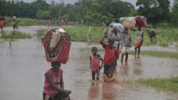 Victimes des inondations au Kenya ayant besoin d'aide humanitaire / Domaine public