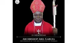 Feu Mgr Abel Gabuza. / Photo de courtoisie