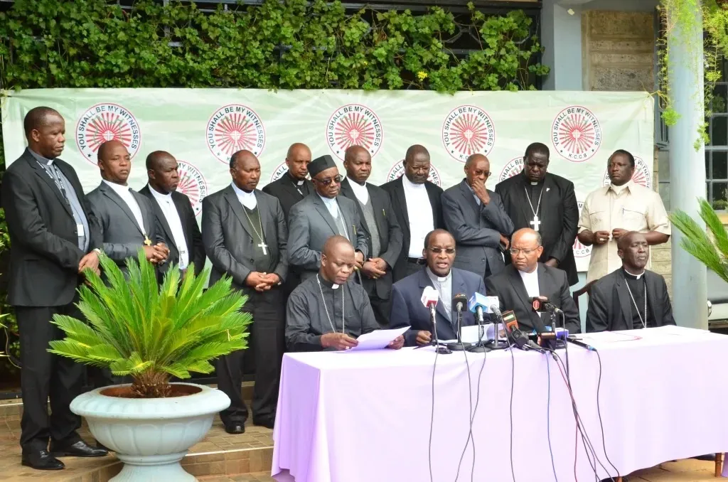 Une partie des membres de la Conférence des évêques catholiques du Kenya (KCCB). Crédit : KCCB/Département catholique Justice et Paix Facebook