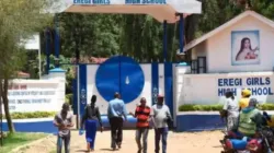 L'entrée du lycée de filles St. Theresa's Eregi, dans le diocèse catholique de Kakamega, au Kenya. / 