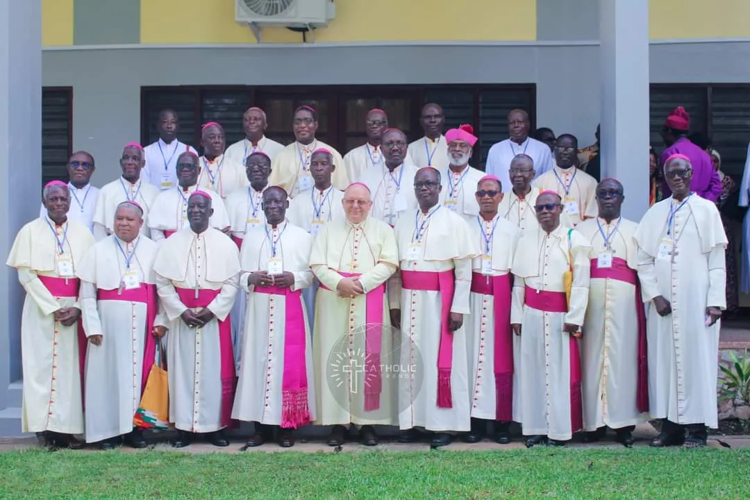 Les membres de la Conférence des évêques catholiques du Ghana (GCBC). Crédit : Catholic Trends/Facebook