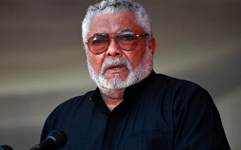 Feu Jerry John Rawlings, l'ancien président du Ghana. Domaine public