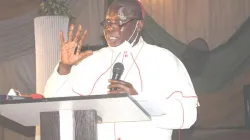 Mgr Matthew Man-Oso Ndagoso, s'exprimant lors de la réunion du Conseil pastoral de l'archidiocèse de Kaduna, mercredi 25 novembre. / Page Facebook de l'archidiocèse de Kaduna