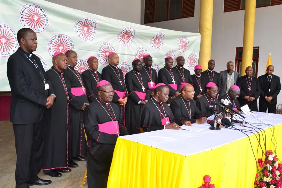 Les membres de la Conférence des évêques catholiques du Kenya (KCCB). Crédit : KCCB