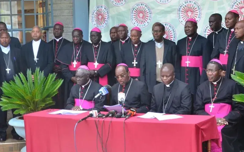 Les membres de la Conférence des évêques catholiques du Kenya (KCCB). Crédit : KCCB