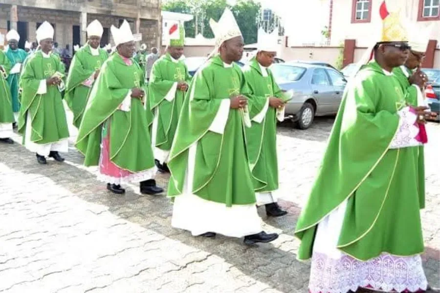 Les membres de la Conférence des évêques catholiques du Nigeria (CBCN). Crédit : CBCN