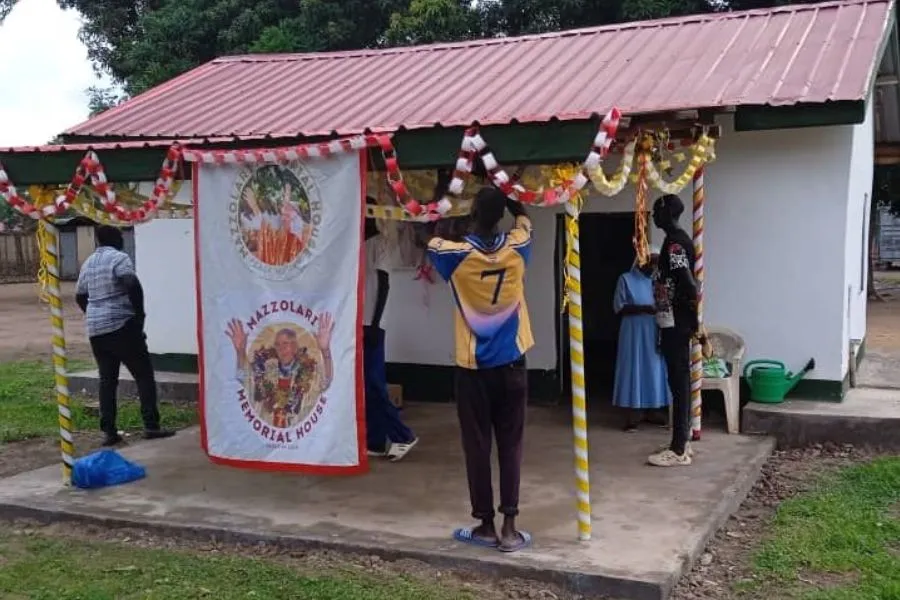 Maison commémorative de Mgr Mazzolari, inaugurée le 16 juillet 2023, à l'occasion du 12e anniversaire de sa mort. Crédit : Good News Radio/Diocèse de Roumbek