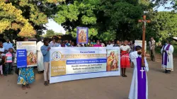 Une procession marquant le lancement de l'Année de la Saint-Joseph dans le diocèse de Malindi au Kenya. / Diocèse catholique de Malindi