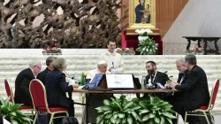 Le pape François lors du Synode sur la synodalité, le 10 octobre 2023. | Crédit : Vatican Media / 