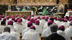 Le cardinal de Myanmar Charles Maung Bo célèbre la messe dans la basilique Saint-Pierre le lundi 23 octobre 2023. | Crédit : Vatican Media / 