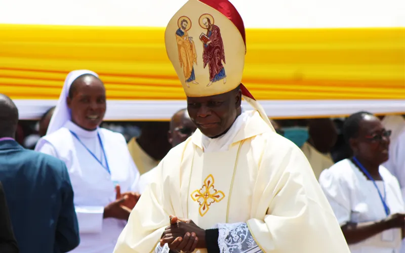 Mgr Maurice Muhatia Makumba, archevêque élu. Crédit : ACI Afrique / 