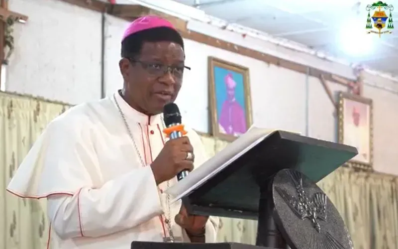 Mgr Godfrey Onah, évêque du diocèse de Nsukka, au Nigeria. Crédit : Diocèse de Nsukka / 