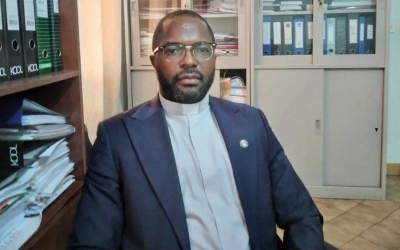 Le père Celestino Epalanga, secrétaire exécutif de la Commission catholique pour la justice et la paix (CCJP) en Angola et à São Tomé. Crédit : Vatican Media