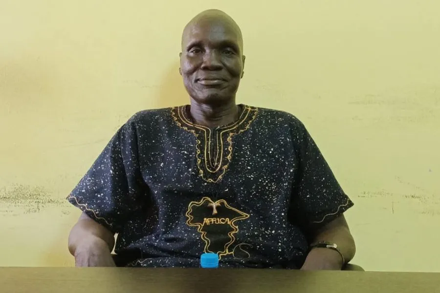 Le père William Bol, vicaire général du diocèse catholique de Malakal. Crédit : ACI Afrique