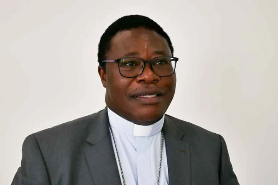 Mgr Bruno Ateba, évêque du diocèse catholique de Maroua-Mokolo au Cameroun. Crédit : AED