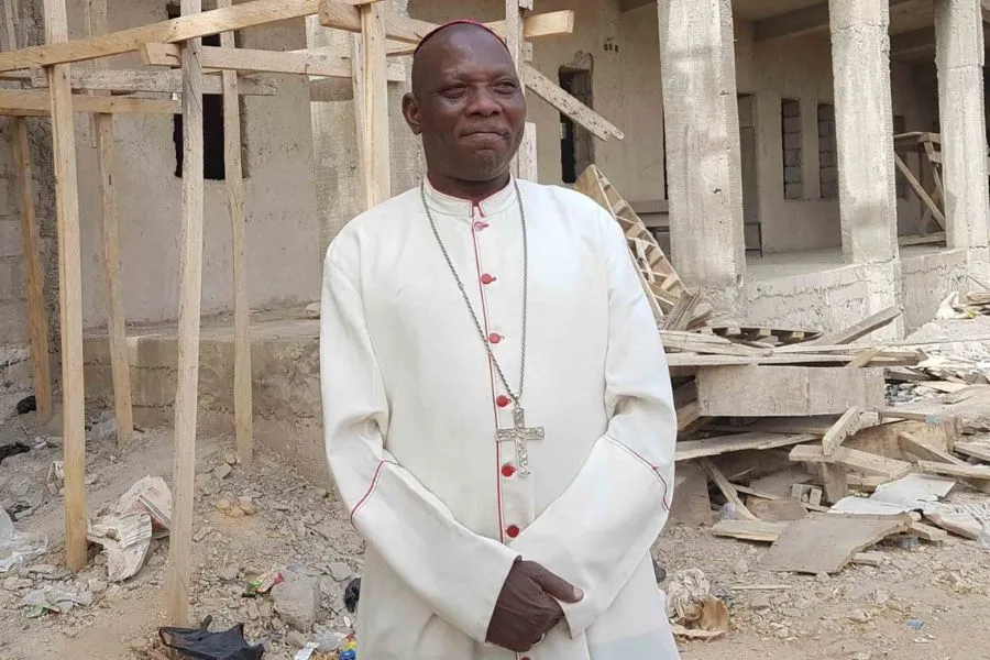 Mgr Oliver Dashe Doeme, évêque du diocèse de Maiduguri. Crédit : AED / 