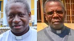 Mgr. Jovitus Francis Mwijage (à gauche) et Mgr. Eusebio Samwel Kyando (à droite) nommés évêques des diocèses catholiques de Bukoba et Njombe respectivement. Crédit : TEC / 