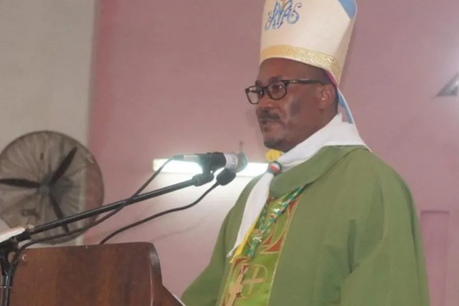 Mgr Maurício Agostinho Camuto, évêque du diocèse de Caxito en Angola. Crédit : Radio Ecclesia