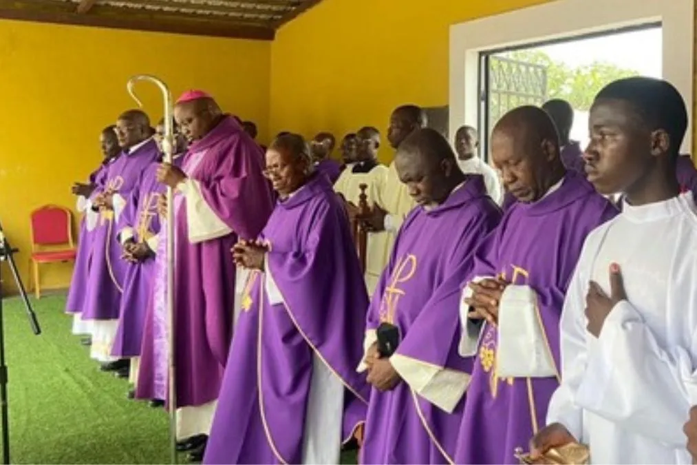 Mgr Belmiro Cuica Chissengueti, évêque du diocèse angolais de Cabinda. Crédit : Radio Ecclesia / 