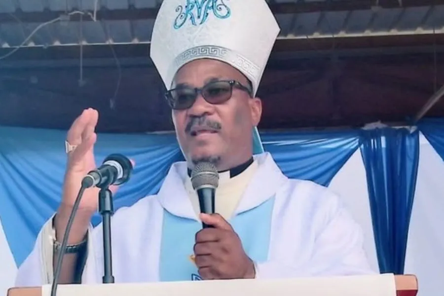 Mgr Maurício Agostinho Camuto, évêque du diocèse de Caxito en Angola. Crédit : Radio Ecclesia