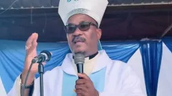 Mgr Maurício Agostinho Camuto, évêque du diocèse de Caxito en Angola. Crédit : Radio Ecclesia / 