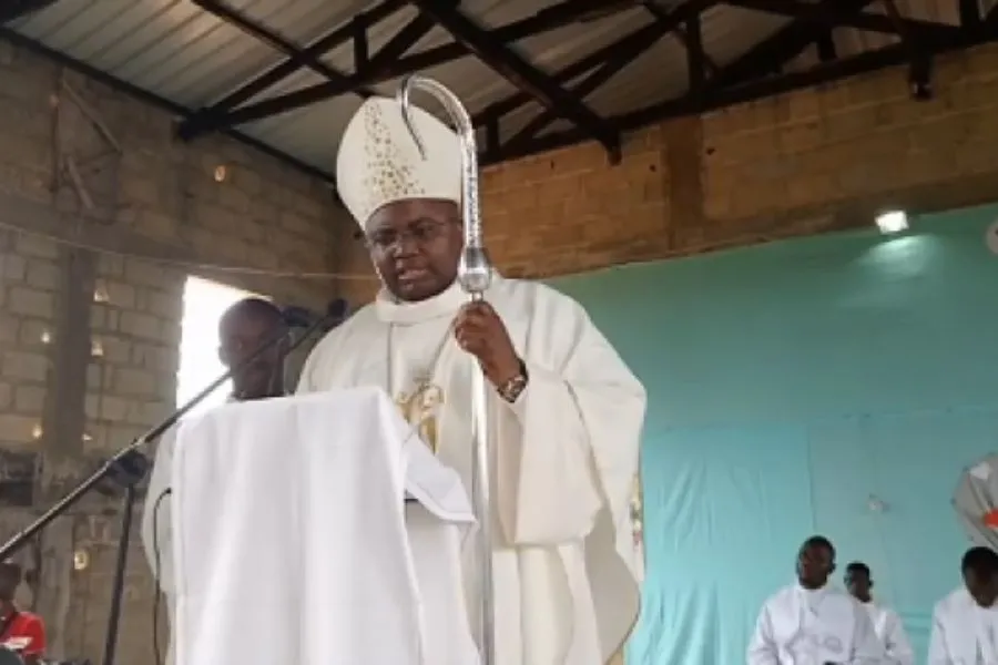 Mgr Belmiro Cuica Chissengueti, évêque du diocèse angolais de Cabinda. Crédit : Radio Ecclesia