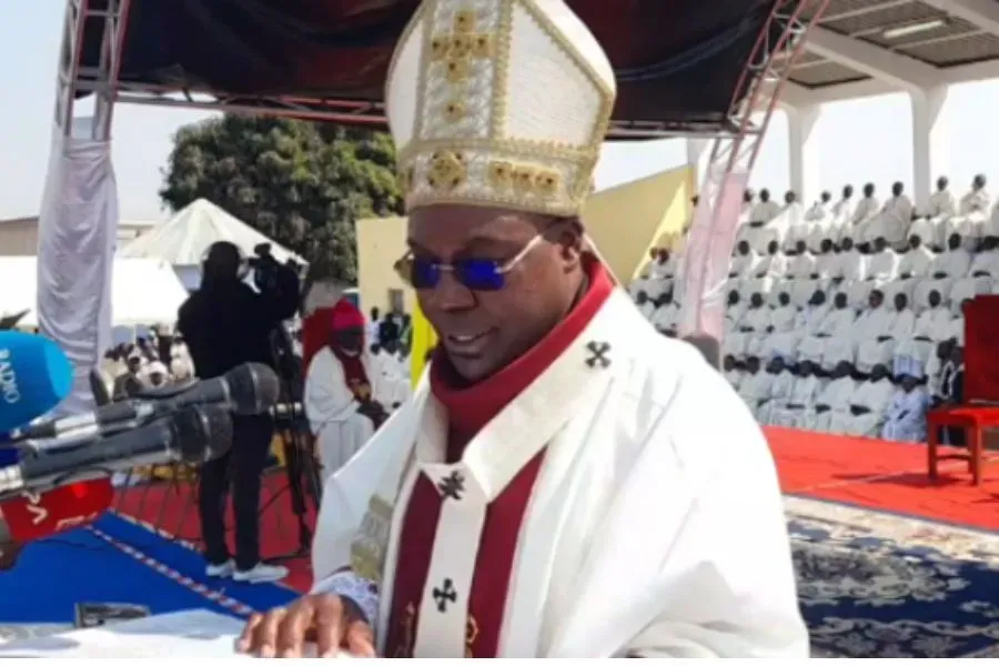 Mgr Zeca Martins, archevêque de Huambo en Angola. Crédit : Radio Ecclesia / 