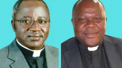 Mgr. Habila Tyiakwonaboi Daboh (à droite) et Mgr. Osório Citora Afonso (gauche). Crédit : Vatican News / 