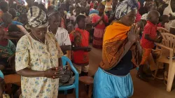 Des réfugiés au Don Bosco Refugee Services Palabek dans l'archidiocèse ougandais de Gulu/ Crédit : Père Lazar Arasu / 