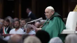 Le pape François préside une messe dans la basilique Saint-Pierre de Rome, le 23 juillet 2023, à l'occasion de la Journée mondiale des grands-parents et des personnes âgées. | Pablo Esparza/EWTN / 