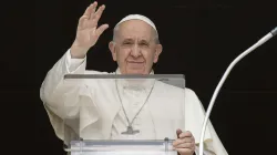 Le Pape François à l'Angélus du dimanche 27 mars 2022. Vatican News. / 