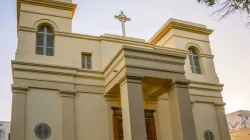 La cathédrale Saint-Louis rénovée au Sénégal. Elle est connue pour être le plus ancien bâtiment d'église d'Afrique de l'Ouest. / Diocèse de Saint-Louis.