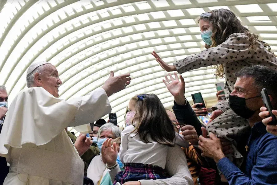 L'audience générale du Pape François dans la salle Paul VI au Vatican, le 3 novembre 2021. Vatican Media.