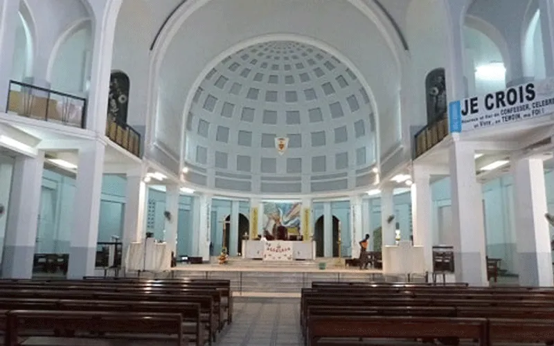 La cathédrale Notre-Dame des Victoires de Dakar au Sénégal. Domaine public