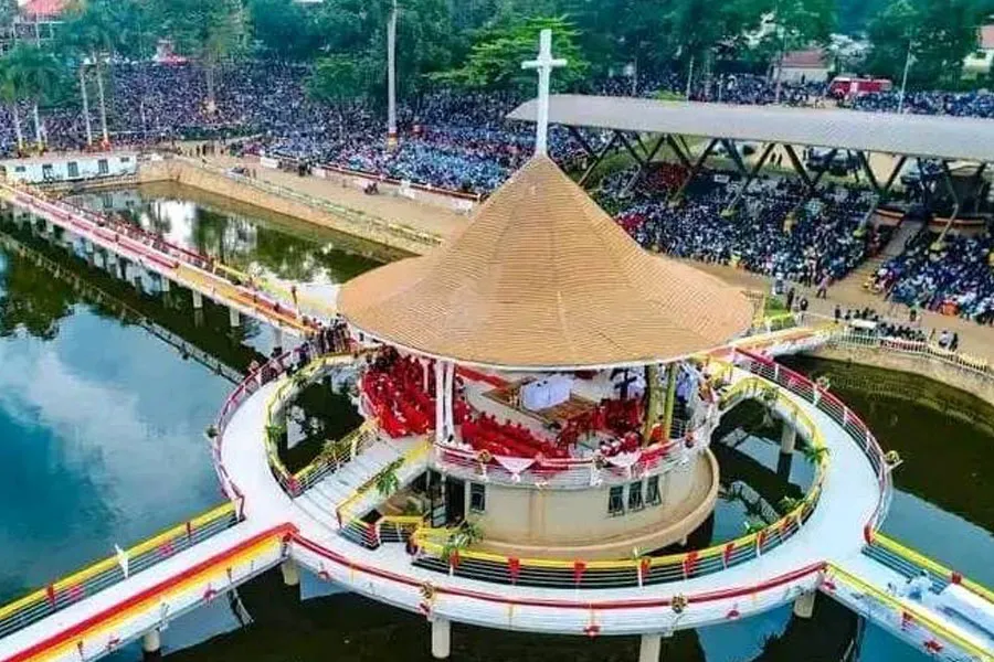 Le sanctuaire de Namugongo dans l'archidiocèse de Kampala, en Ouganda. / 