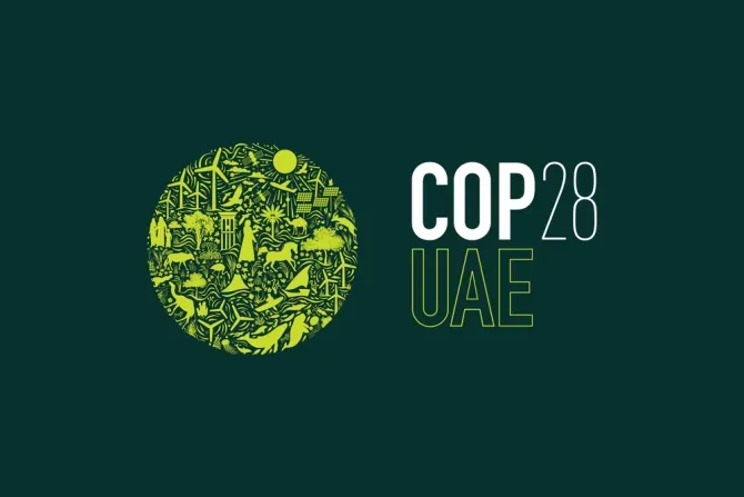 Logo de la COP28. | Crédit : rafapress/Shutterstock / 