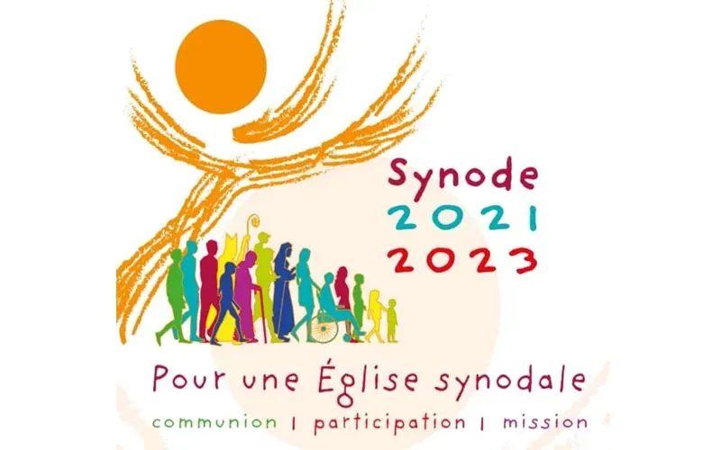 Logo officiel du Synode sur la synodalité. Crédit : Vatican Media