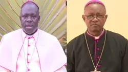 Mgr Gervais Nyaisonga (à gauche) et Mgr Isaac Amani Massawe (à droite) lancent un appel pour la paix en Tanzanie à l'approche des élections générales prévues pour le 28 octobre. / Domaine public