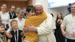 L'audience générale du Pape François dans la salle Paul VI au Vatican, le 9 février 2022. Vatican Media. / 