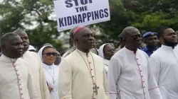 Des responsables d'Eglise au Nigeria manifestent contre les enlèvements de prêtres / Domaine Public