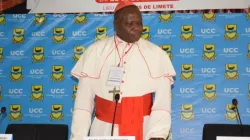 Le cardinal Dieudonné Nzapalainga lors du 65e anniversaire de l'Université catholique du Congo (UCC), en République démocratique du Congo (RDC). Crédit : UCC / 