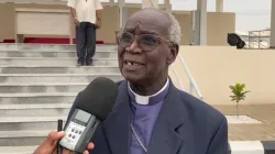 Mgr Erkolano Lodu Tombe, actuellement en traitement à Rome. Crédit : ACI Afrique / 